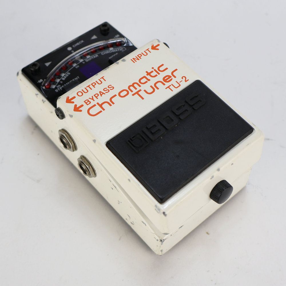 【中古】 クロマチックチューナー エフェクター BOSS TU-2 Chromatic Tuner ペダルチューナー 全体