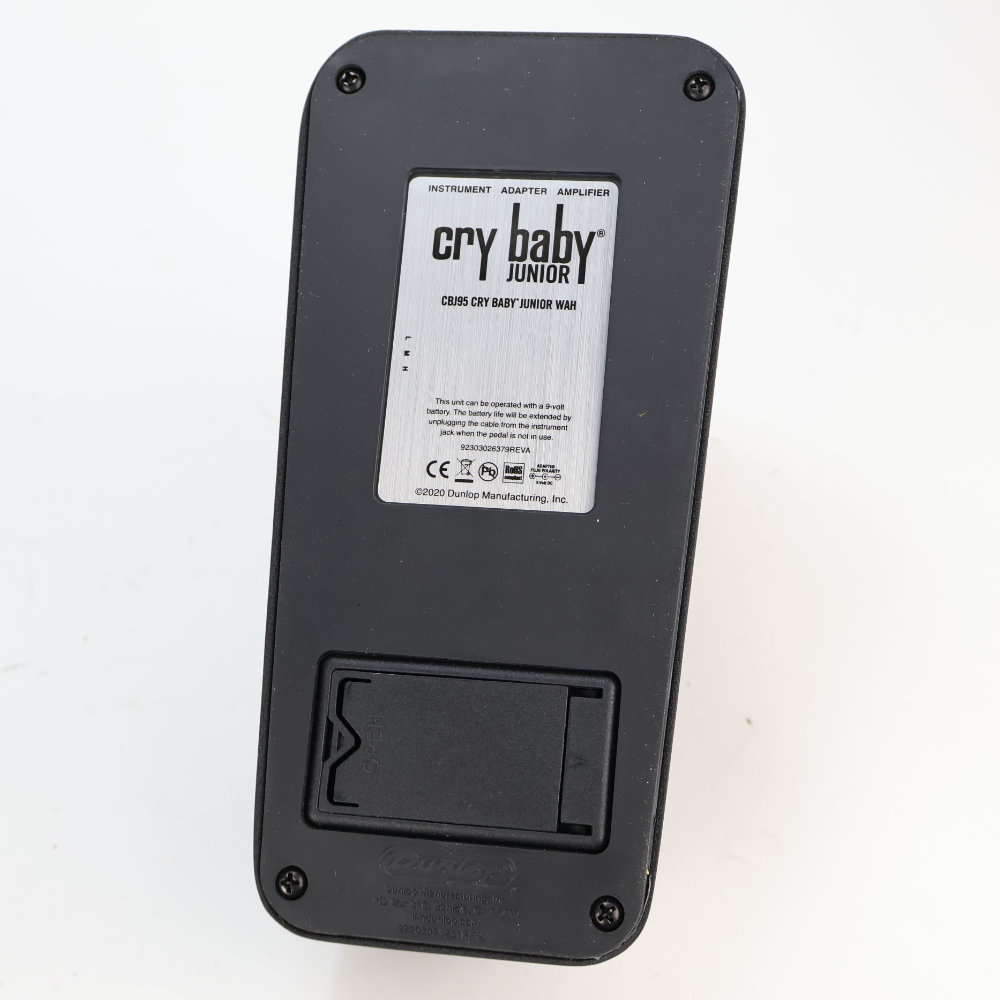 【中古】 JIM DUNLOP CBJ95 Cry Baby Junior ワウペダル 底面