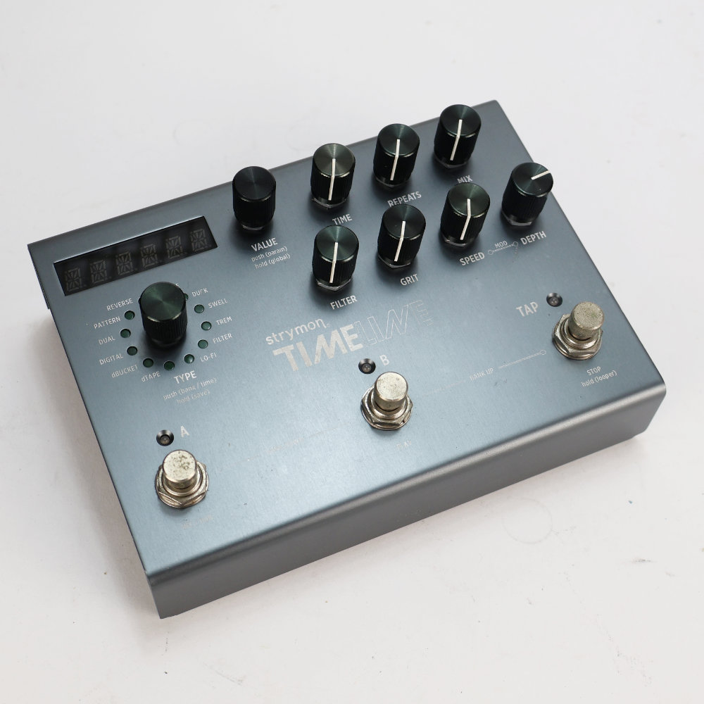 【中古】 ディレイ エフェクター strymon TIMELINE ストライモン 全体