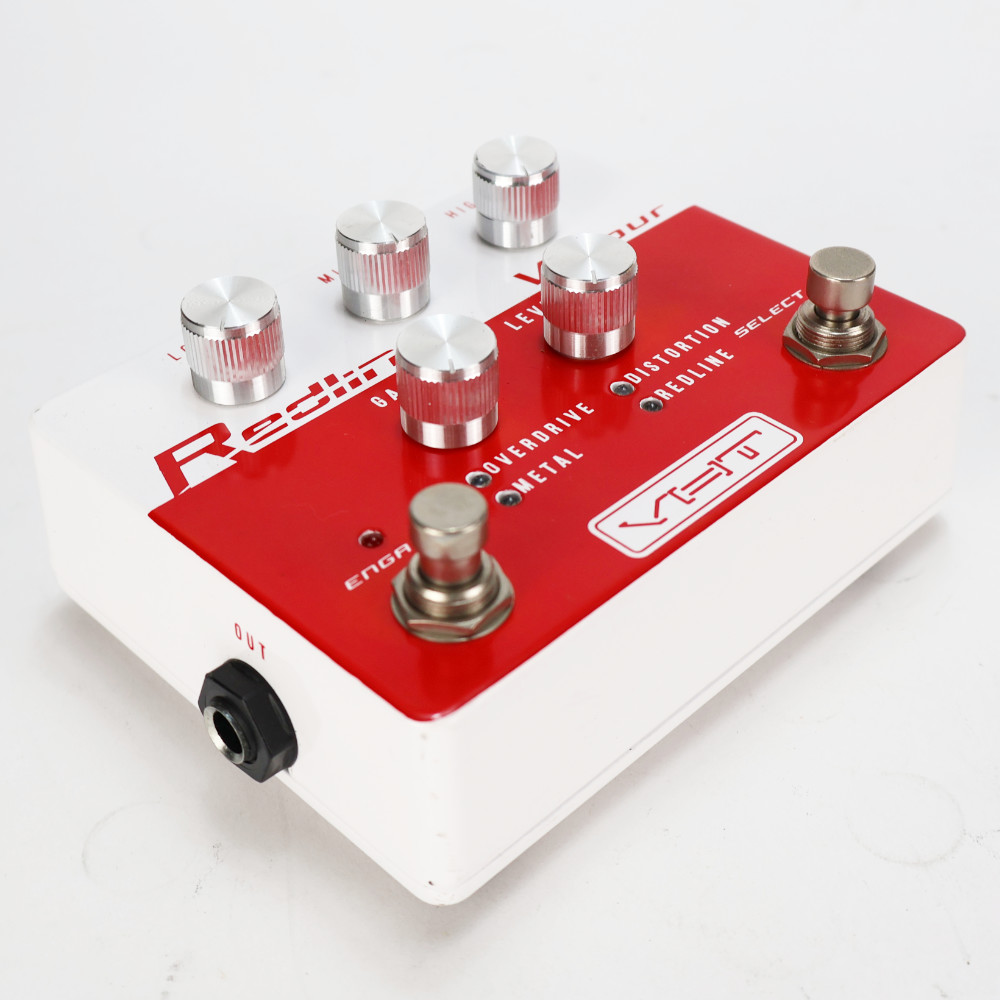 【中古】 オーバードライブ VHT Redline V-Four Overdrive Pedal ギターエフェクター 本体画像 斜め 2