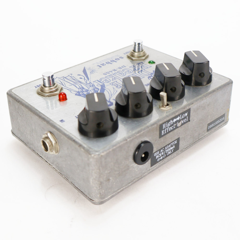 【中古】 sobbat Drive Breaker DB-BASS ベース用オーバードライブ エフェクター 本体画像 斜め 