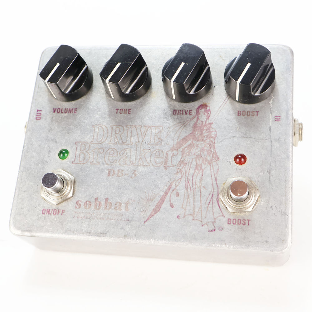 【中古】 ブースター オーバードライブ エフェクター sobbat ソバット Drive Breaker 3 DB-3 ギターエフェクター