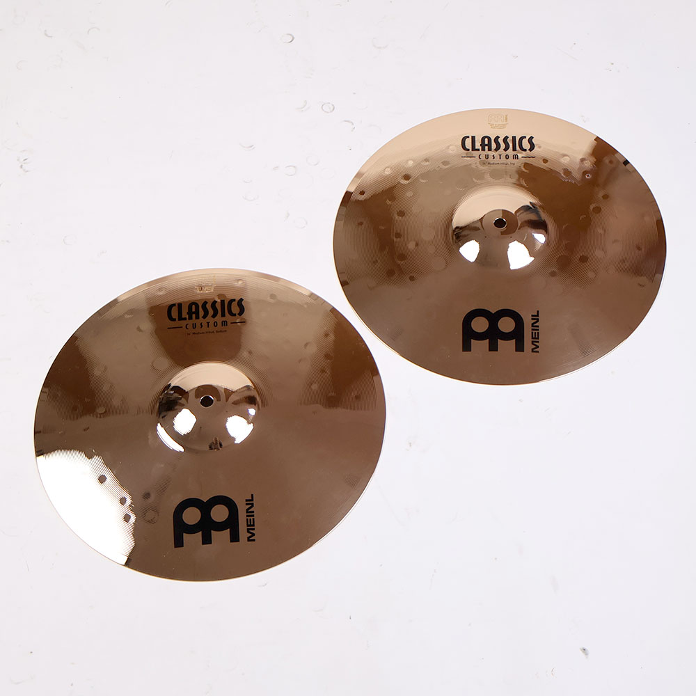 【中古】 MEINL マイネル CC-141620 Classics Custom Brilliant Complete Cymbal Set シンバルセット ハイハット