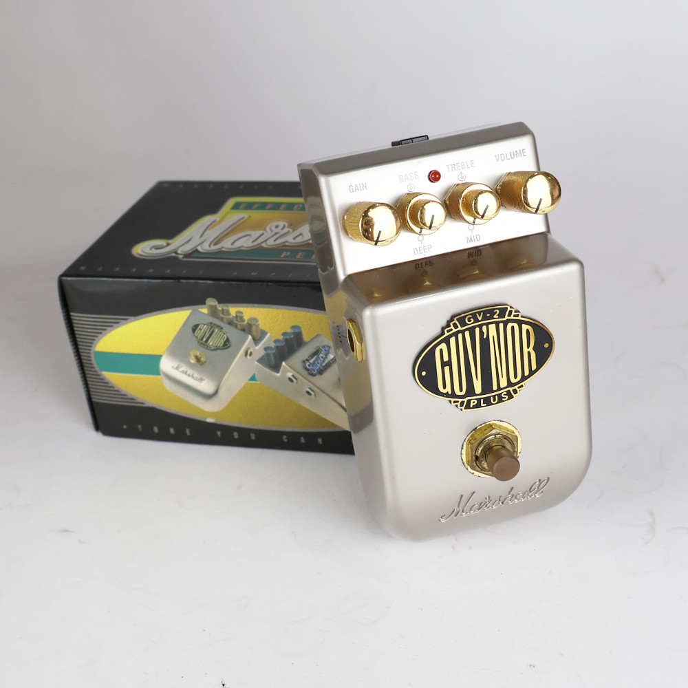 【中古】 オーバードライブ エフェクター MARSHALL Gv-2 Guv’Nor Plus ギターエフェクター