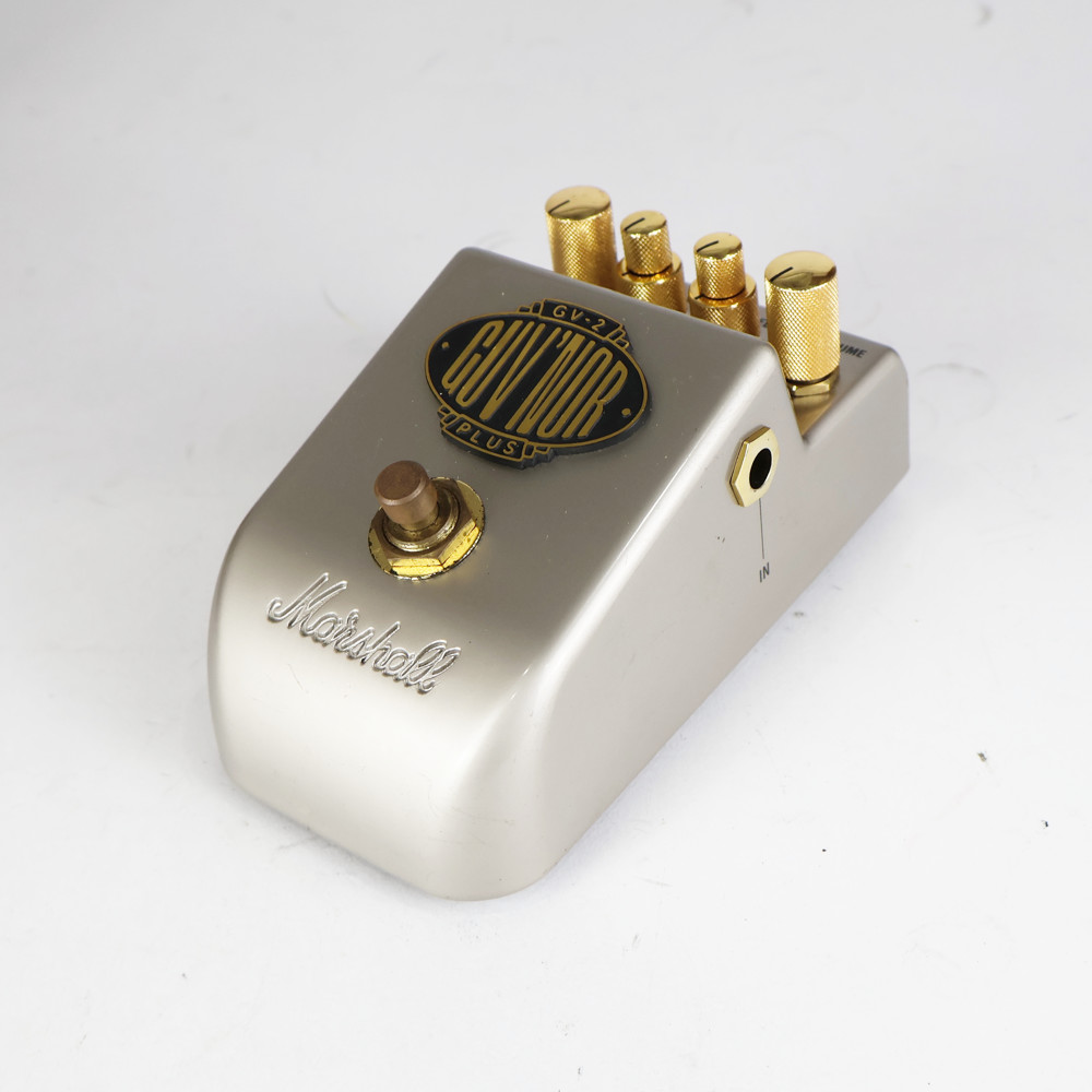 【中古】 オーバードライブ エフェクター MARSHALL Gv-2 Guv’Nor Plus ギターエフェクター 側面