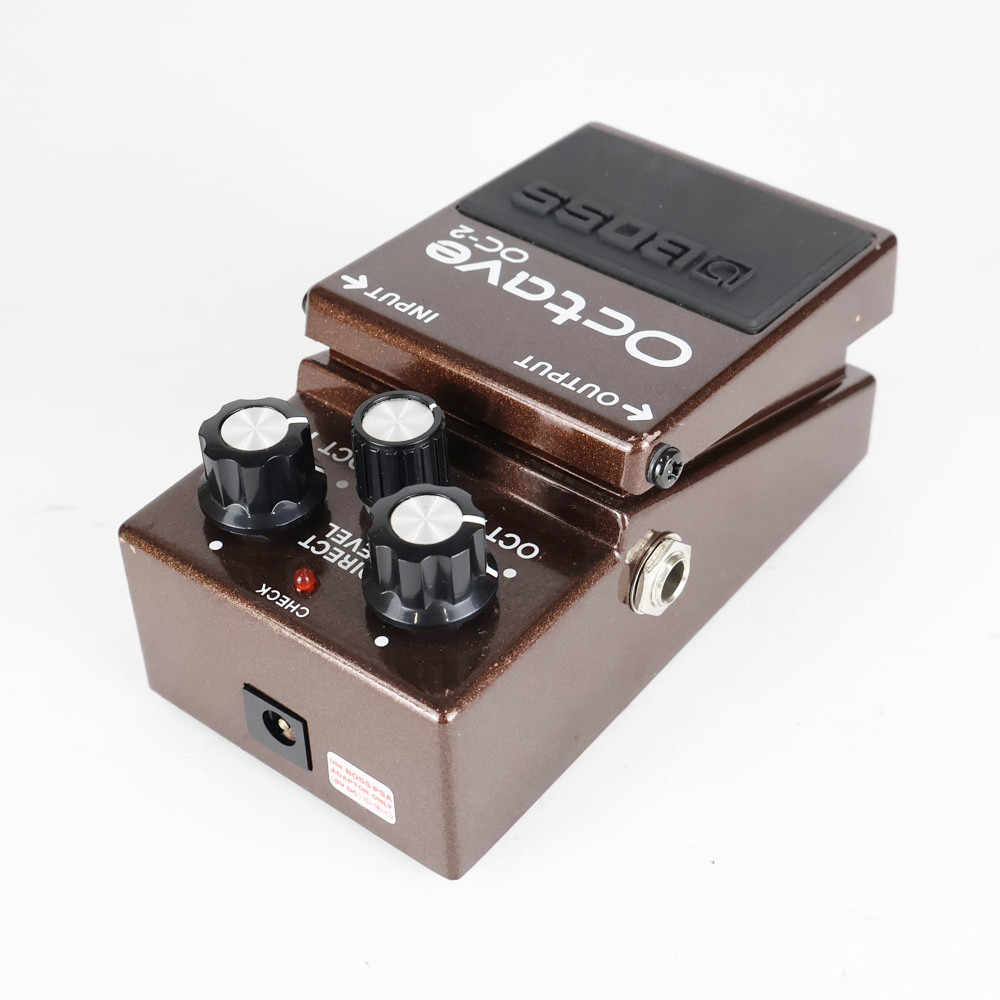 【中古】オクターブ エフェクター BOSS OC-2 Octave ギターエフェクター オクターバー 側面