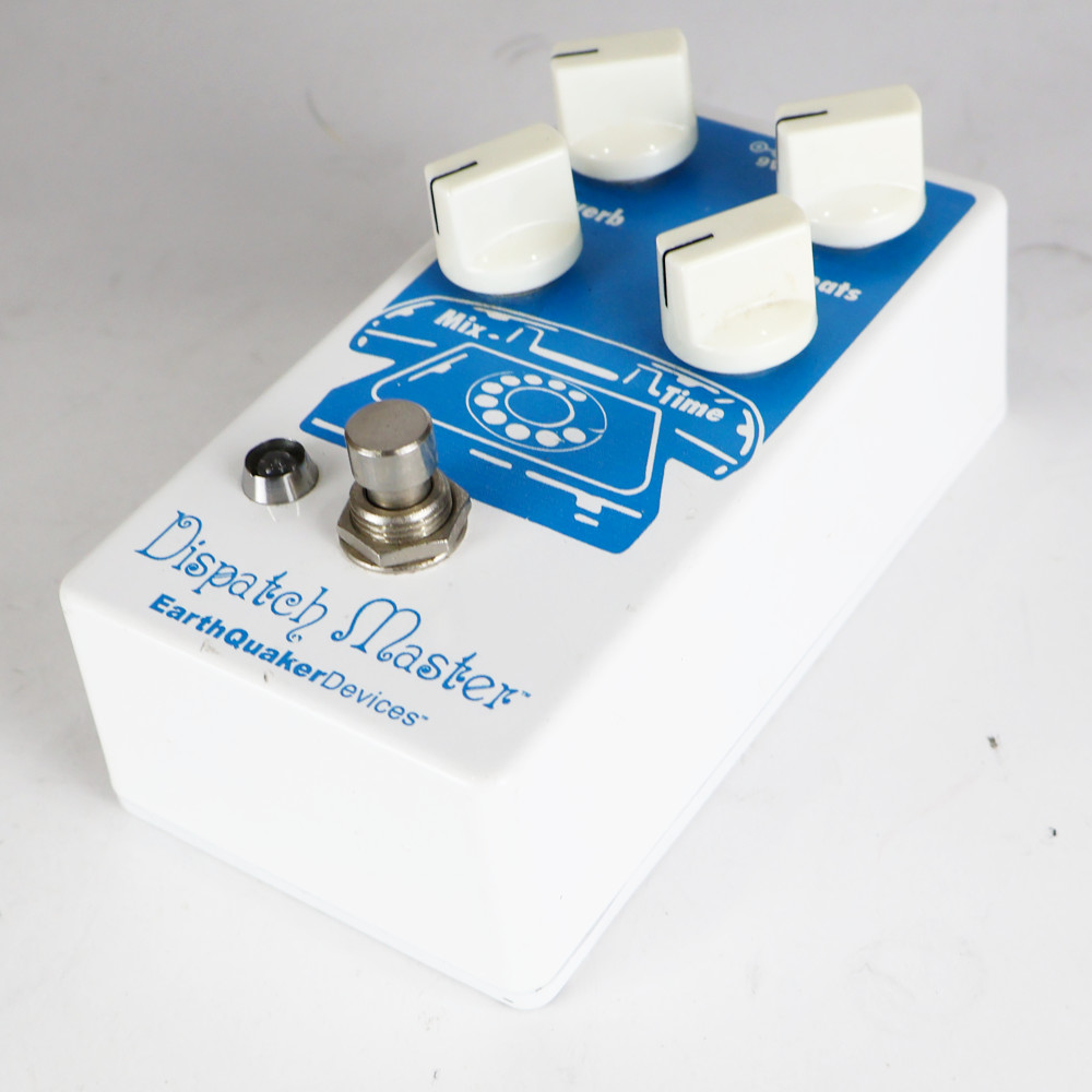 【中古】 EarthQuaker Devices アースクエイカーデバイセス EQD Dispatch Master デジタルディレイ＆リバーブ ギターエフェクター 側面