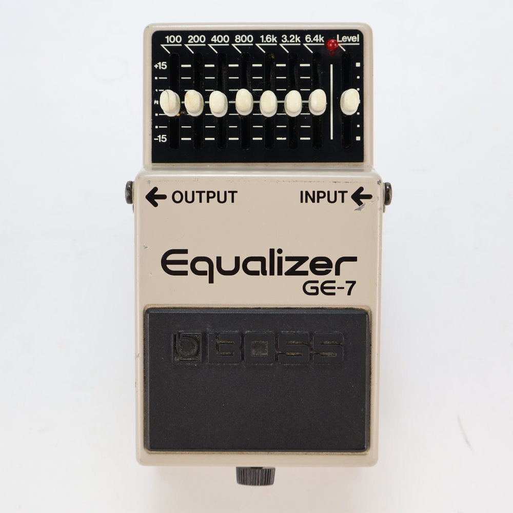 【中古】イコライザー エフェクター BOSS GE-7 Equalizer Made in Japan ギターエフェクター
