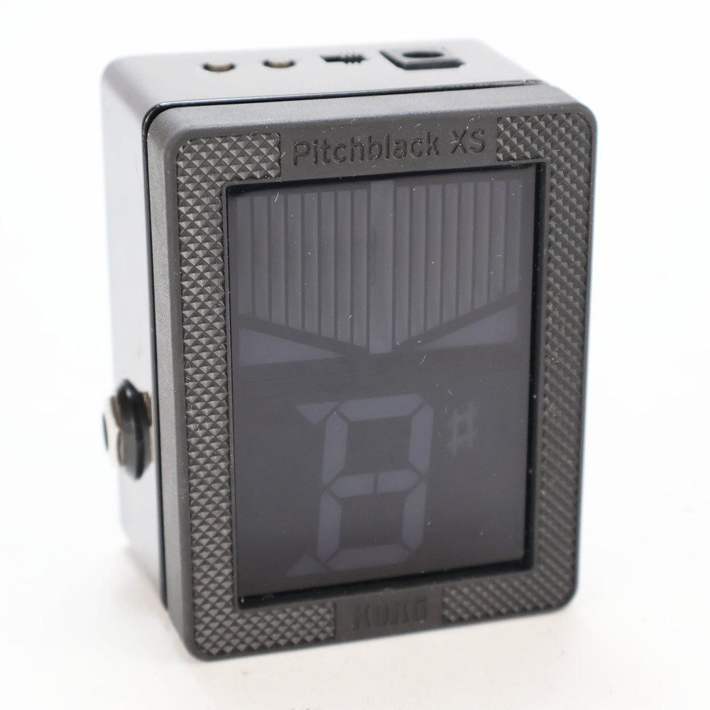 【中古】 KORG PITCHBLACK XS PB-XS ペダルチューナーピッチブラック