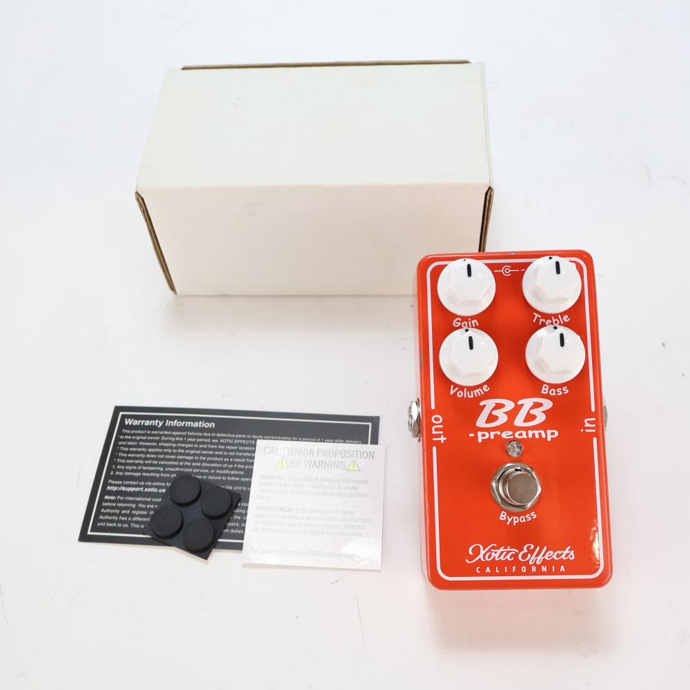 【中古】 プリアンプブースター XOTIC BBP-V1.5 BB Preamp