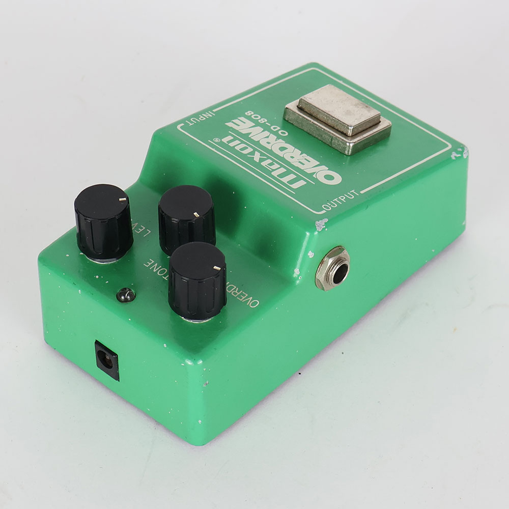 【中古】 Maxon マクソン OD-808 OVERDRIVE Large Case JRC4558D オーバードライブ ギターエフェクター 全体