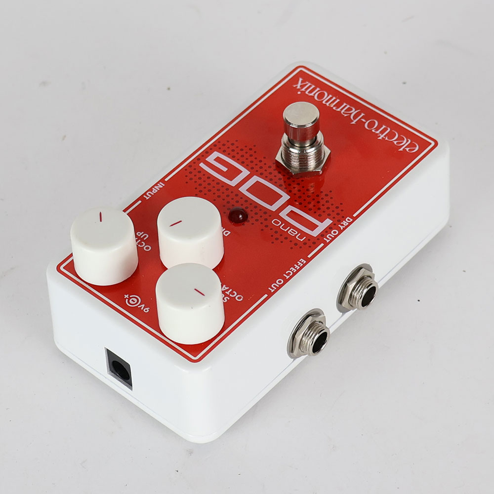 【中古】 オクターバー エフェクター ELECTRO-HARMONIX nano POG Polyphonic Octave Generator ギターエフェクター 全体