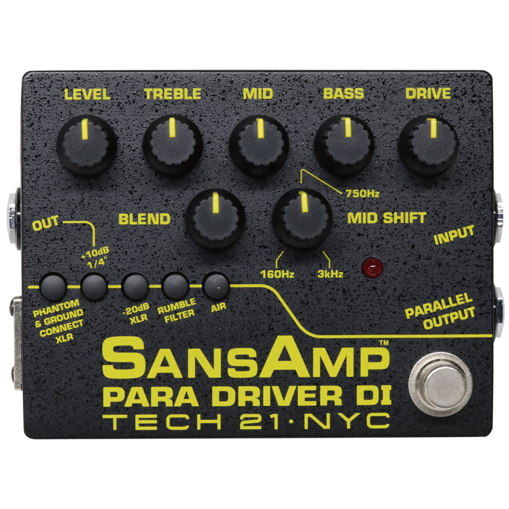 TECH21 SansAmp PARA DRIVER DI DIボックス