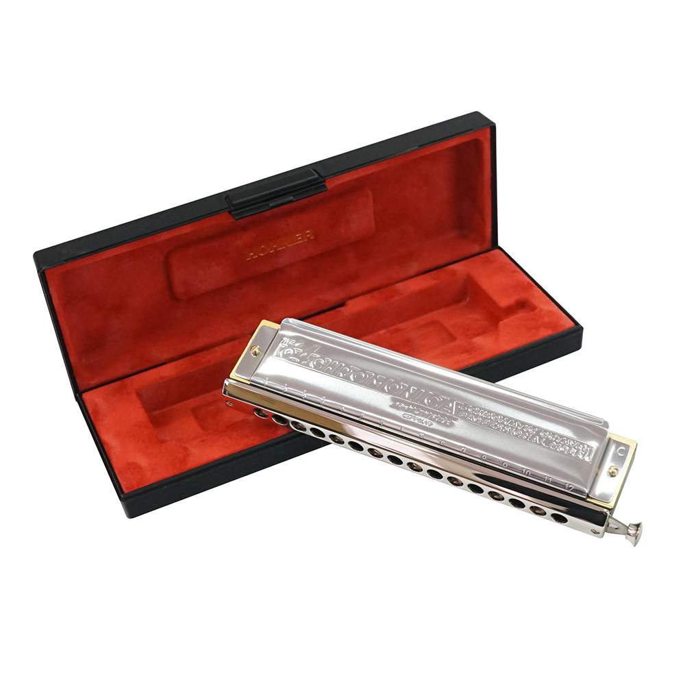 HOHNER Chromonica 280 280/64 C クロマチックハーモニカ ケース画像