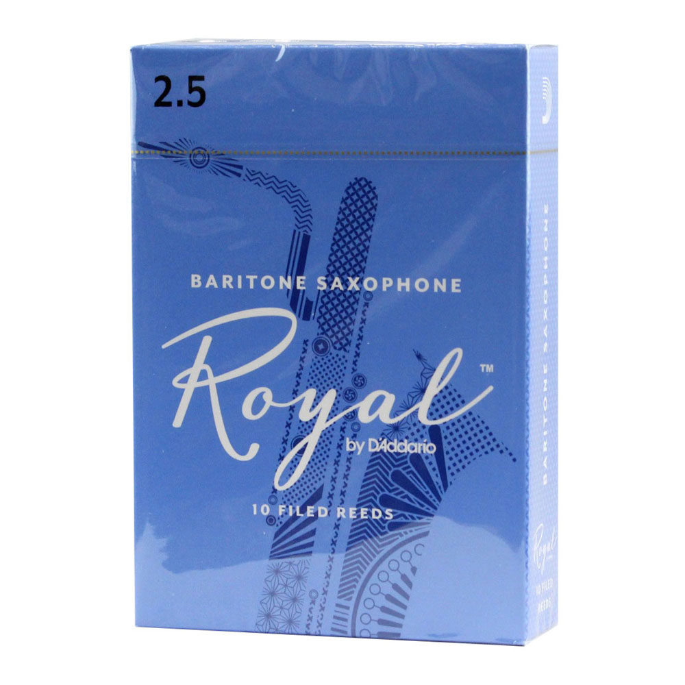 D’Addario Woodwinds/RICO LRICRYBS2.5/リコ・ロイヤル バリトンサックスリード［2.5］