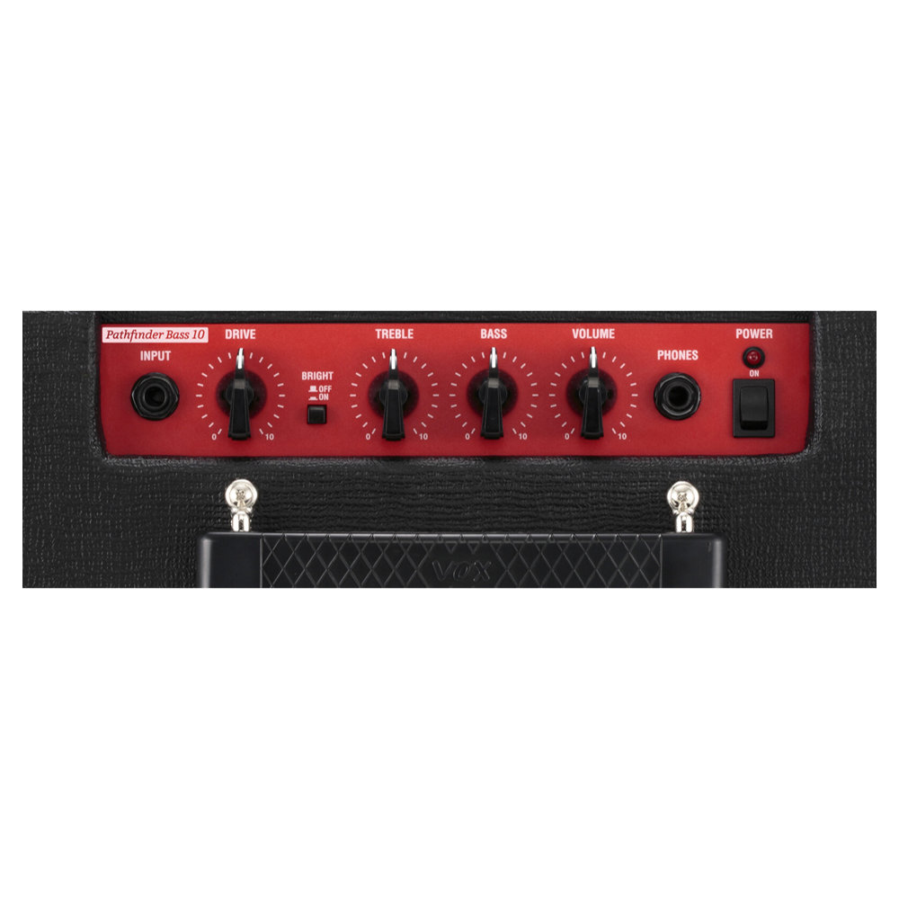 VOX Pathfinder Bass 10 小型ベースアンプ コンボ コントロールパネル