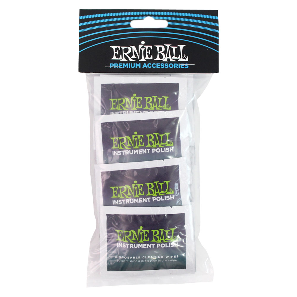 ERNIE BALL WONDER WIPES INSTRUMENT POLISH×20枚入 インストゥルメント ポリッシュ
