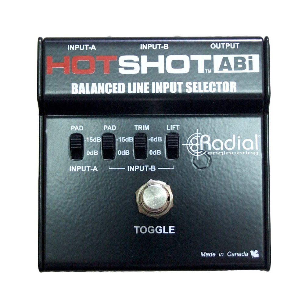 RADIAL HotShot ABi ラインインプットセレクター
