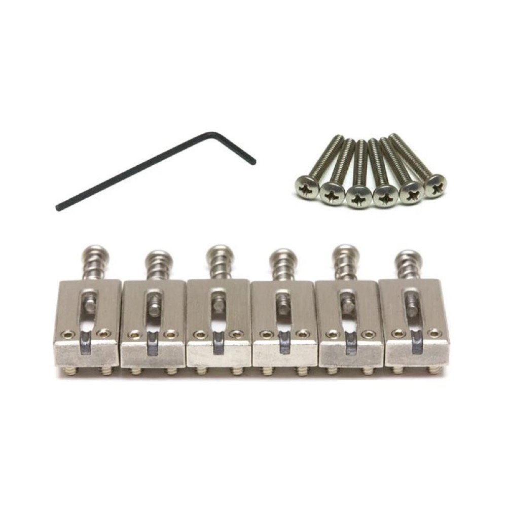 GRAPH TECH PG-8000-F0 STRING SAVER CLASSICS FOR STRAT & TELE 2 3/16” STAINLESS ブリッジサドル