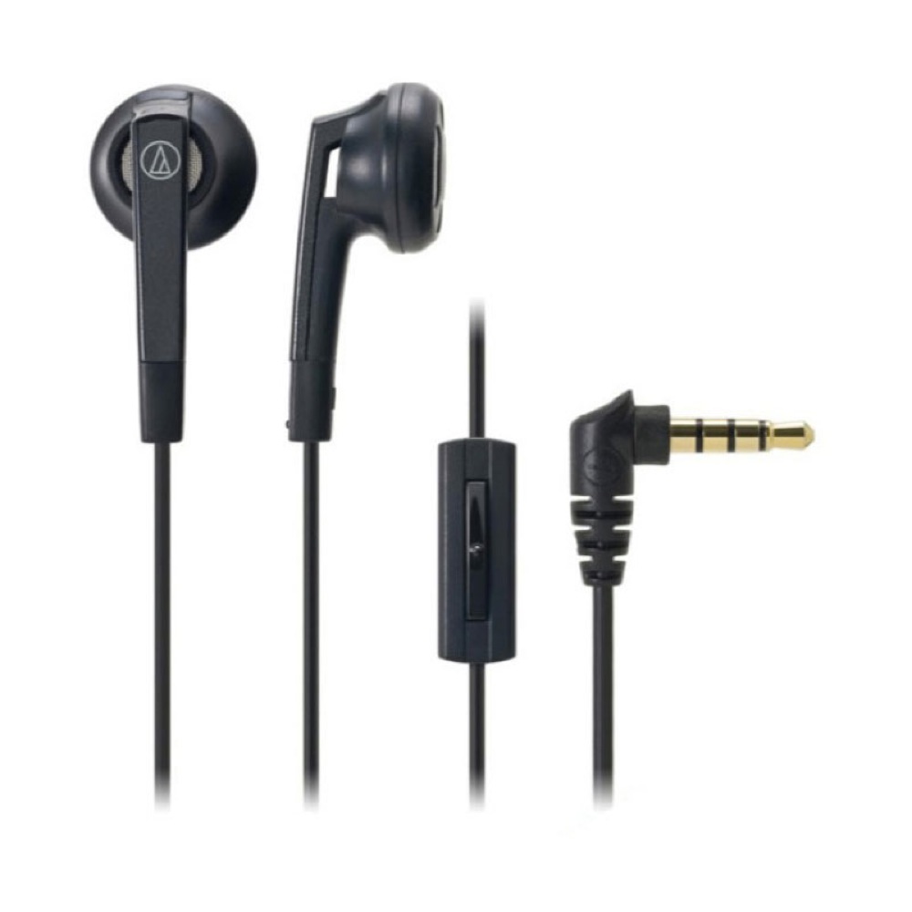 AUDIO-TECHNICA ATH-C505iS BK スマートフォン用インナーイヤーヘッドホン