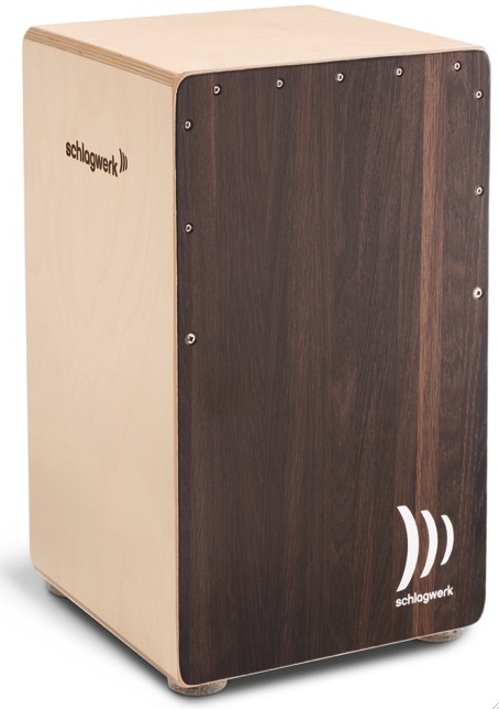 Schlagwerk Percussion SR-CP408 2inOne Cajon Dark Oak カホン