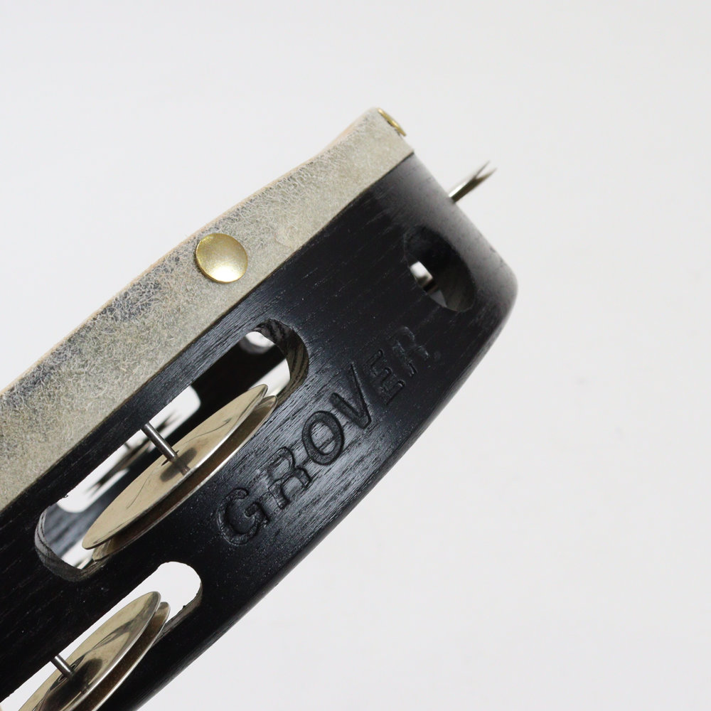 Grover Pro Percussion GV-T2GS-8 プロジェクションプラス タンバリン ロゴ部画像