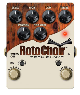SANSAMP/Tech21 Roto Choir ロータリースピーカーシミュレーターエフェクター