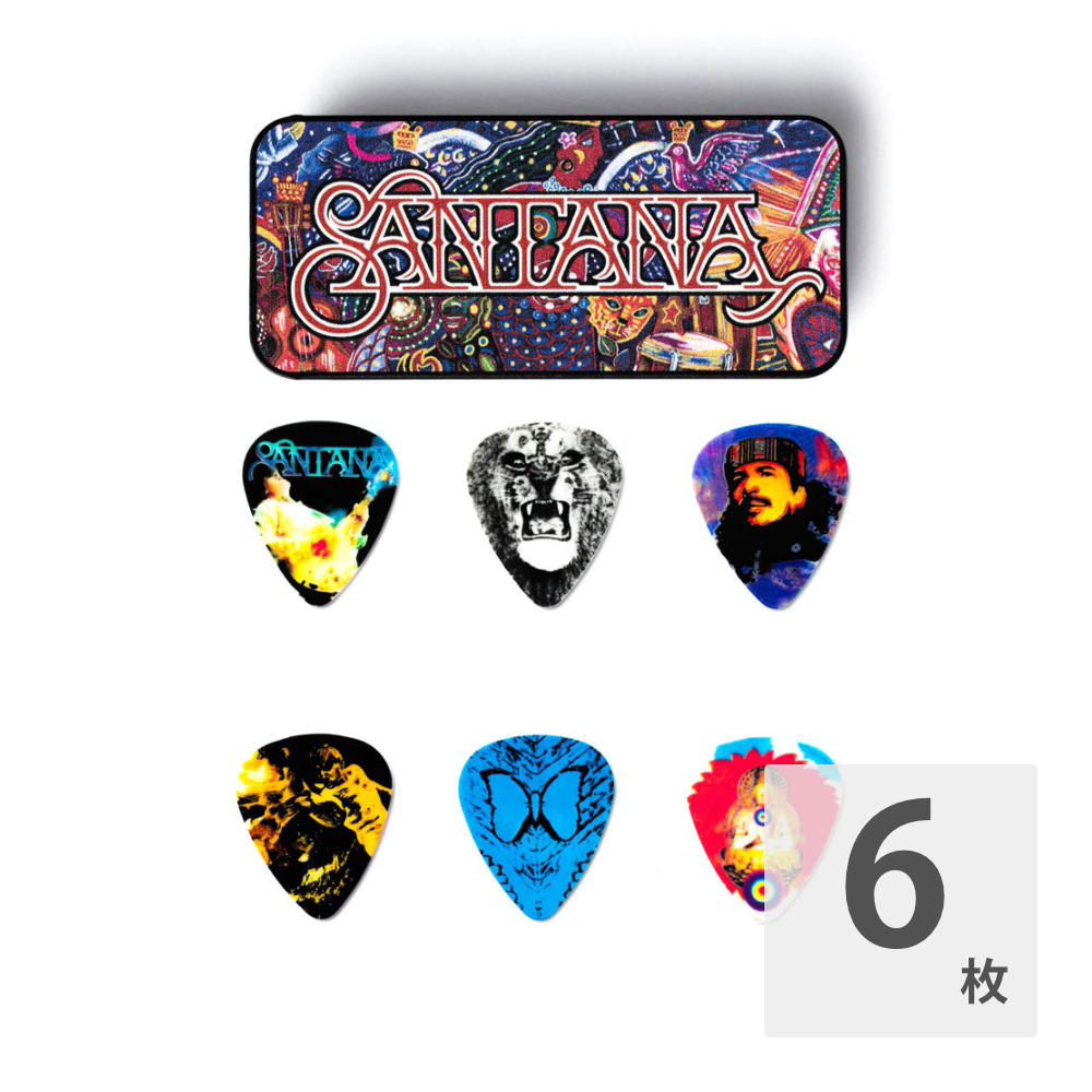 JIM DUNLOP NO.27362 SANPT02H Santana Heavy ピック&ケース