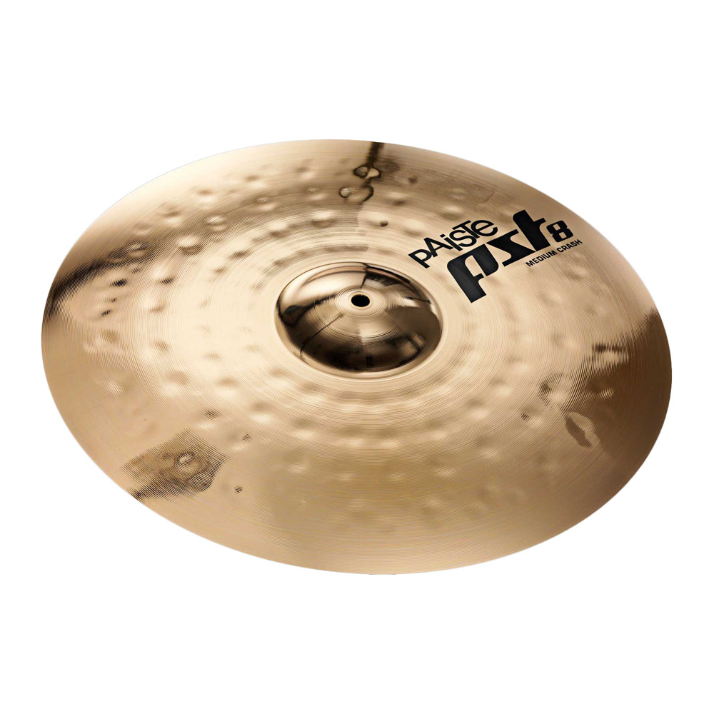 PAISTE PST 8 Reflector Medium Crash 16” 16インチ ミディアムクラッシュシンバル
