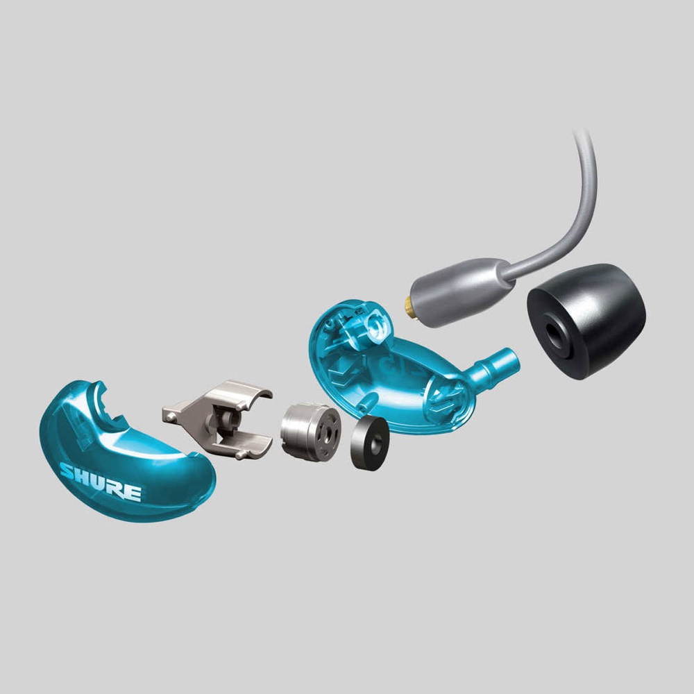 SHURE イヤホン SE215SPE-A Special Edition 高遮音性イヤホン SE215 スタンダードケーブル イヤモニ イヤモニ型イヤホン SHURE 215 製品構造