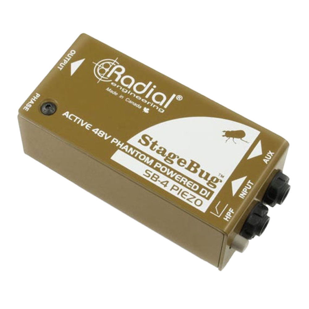 RADIAL StageBug SB-4 Piezo ピエゾPU専用DIボックス