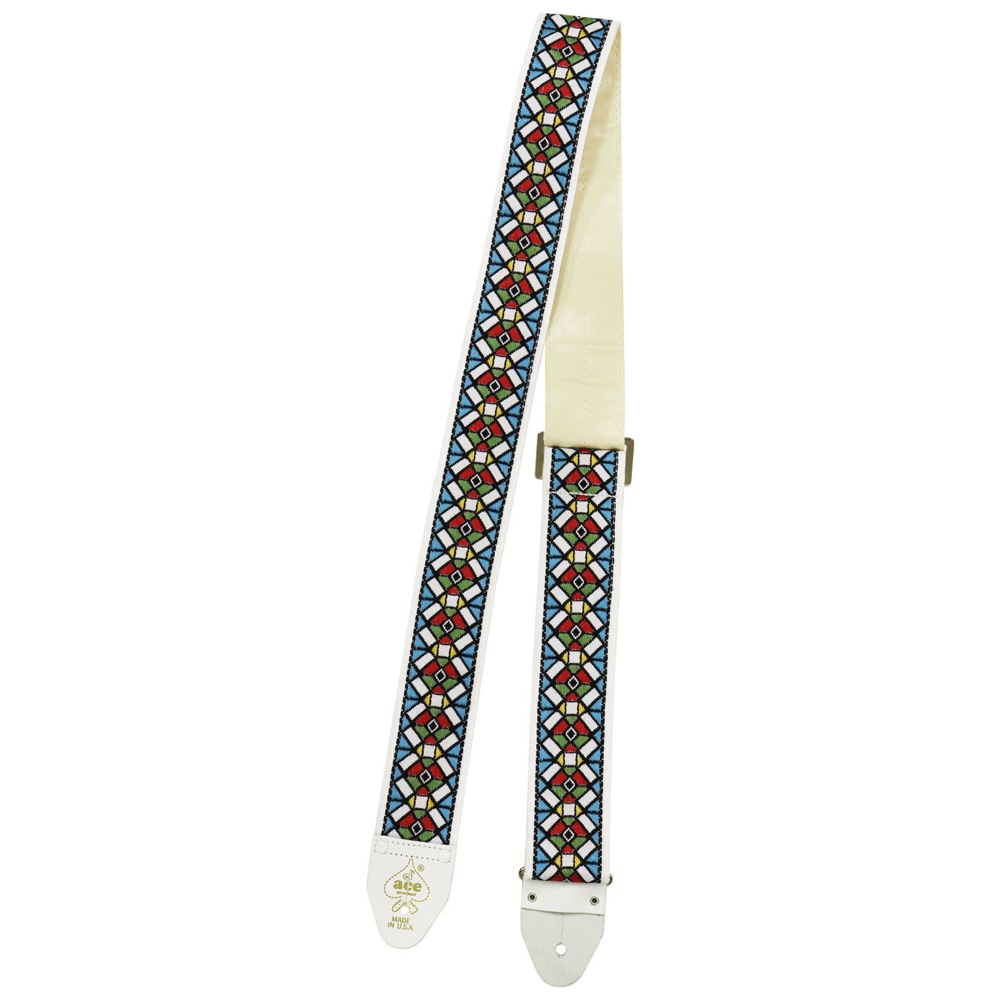 D’Andrea Ace Guitar Straps ACE-3 Stained Glass ギターストラップ