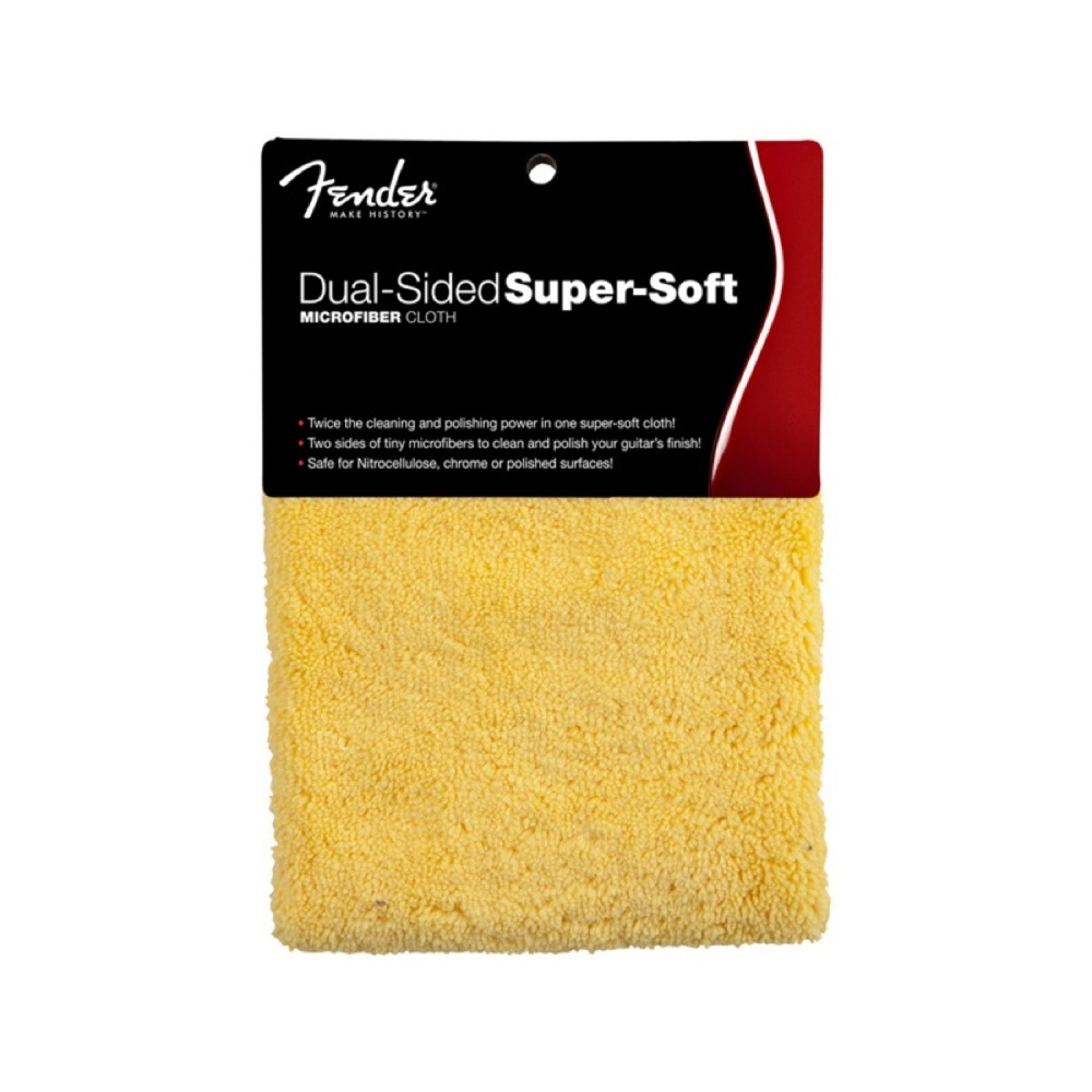 Fender Dual-Sided Super-Soft Microfiber Cloth フェンダー ギター用クロス マイクロファイバー