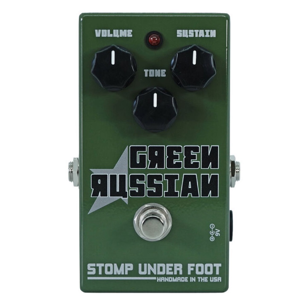 Stomp Under Foot Green Russian ベース用ファズ