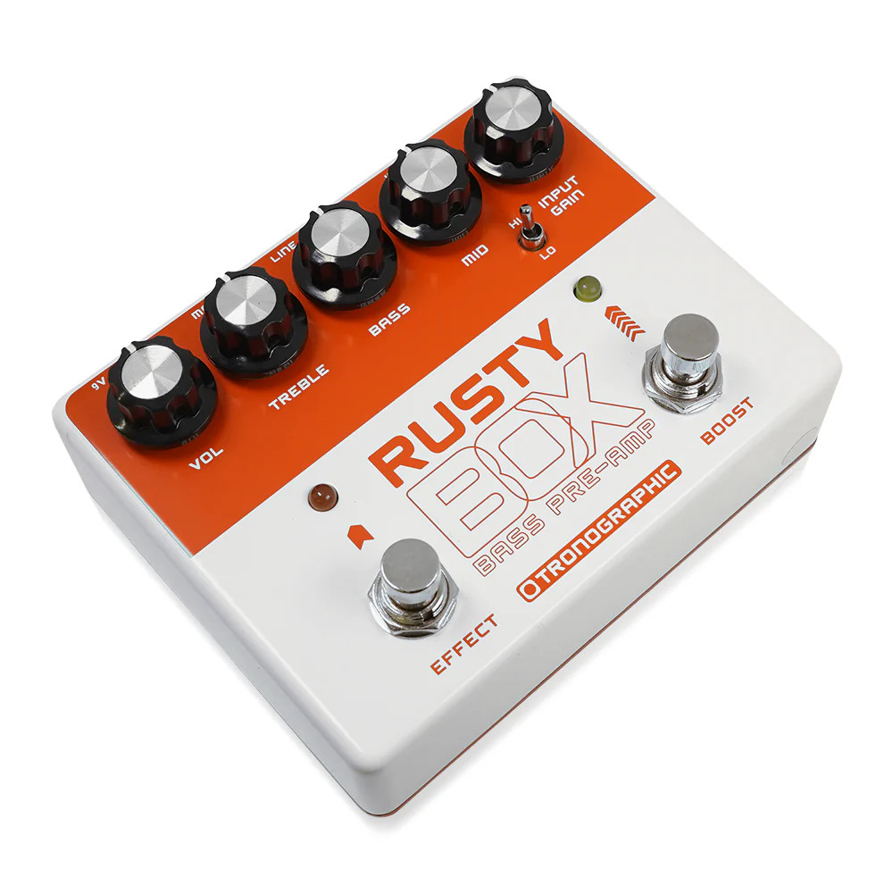 Tronographic Rusty Box ベース用プリアンプ エフェクター アングル