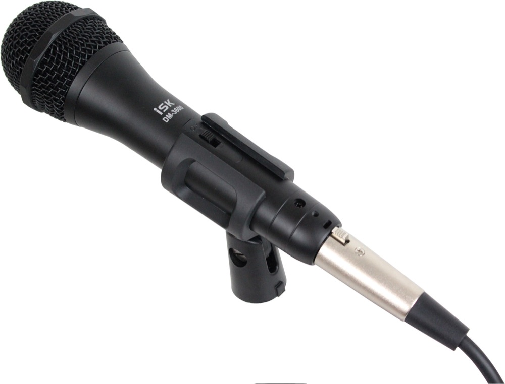 iSK DM-3600 ボーカル用マイク 5Mケーブル付き