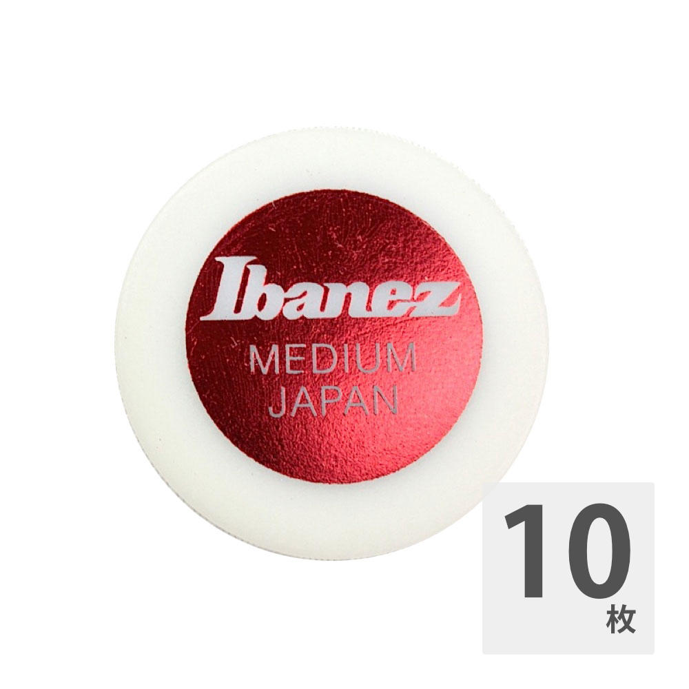 IBANEZ PA1M-WH 真円形ピック×10枚