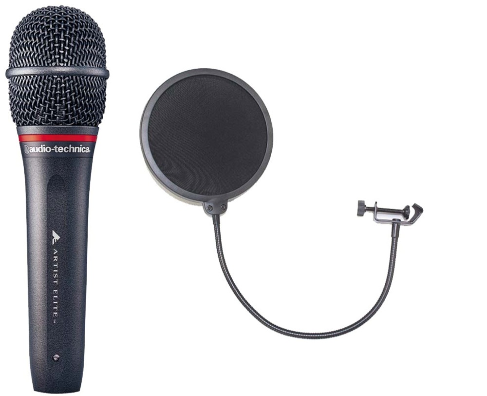 AUDIO-TECHNICA(オーディオテクニカ) AE6100 ダイナミックマイク SD GAZER(エスディーゲイザー) PF1 ポップフィルター