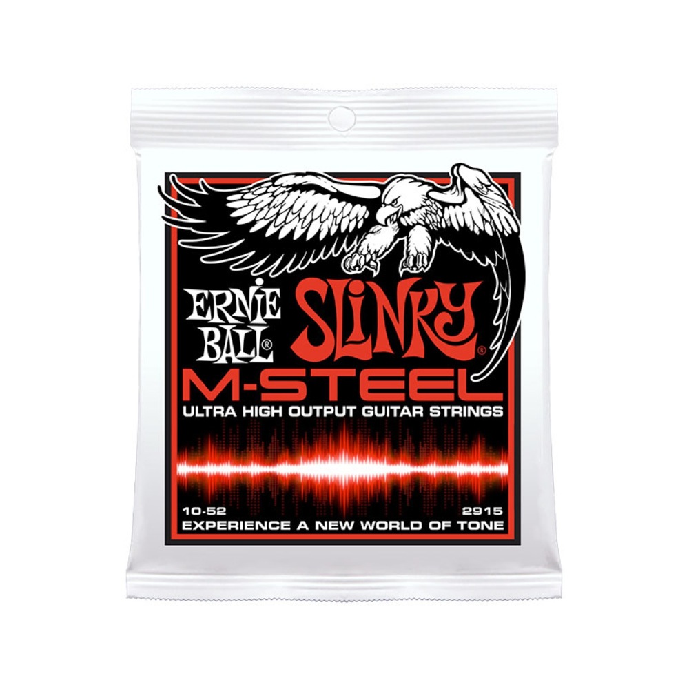ERNIE BALL 2915 M-Steel Skinny Top Heavy Bottom エレキギター弦×3セット