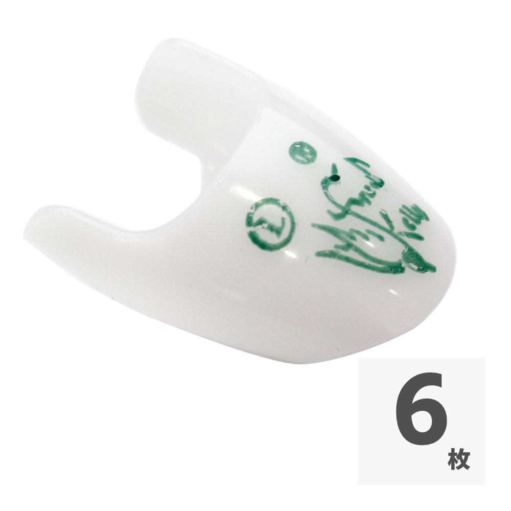 Fred Kelly Delrin Freedom Finger Pick Large フリーダムフィンガー ピック×6枚セット