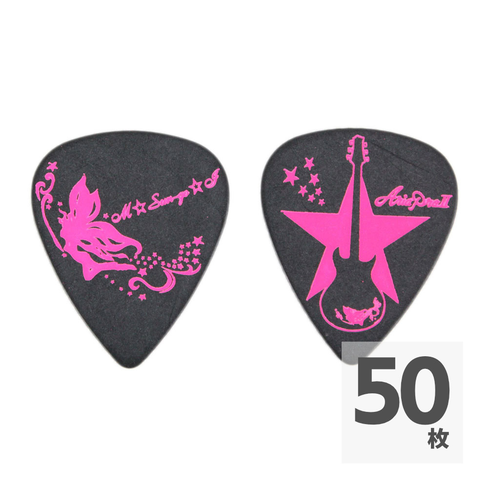 AriaProII P-FAIRY06/BKPK 0.6mm ☆sun-go☆ オリジナル ギターピック×50枚
