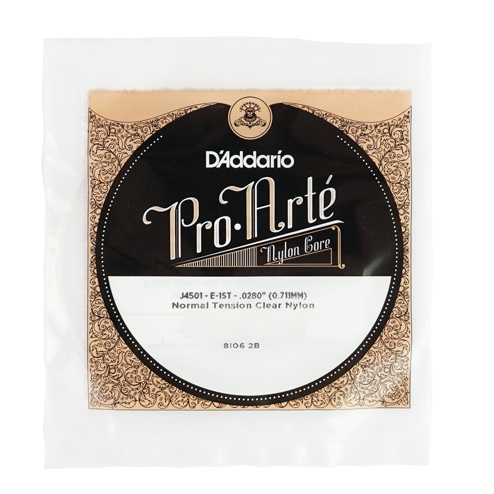 D’Addario J4501 ×5本セット クラシックギター用バラ弦 ノーマルテンション 1弦