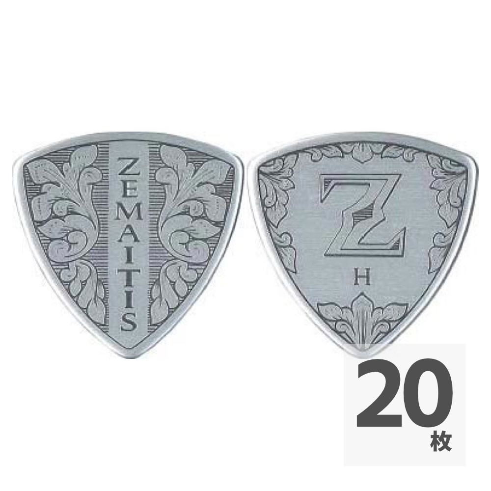 ZEMAITIS Guitar Picks ZP06 TR/Heavy 1.00mm トライアングル セルロイド ギターピック×20枚