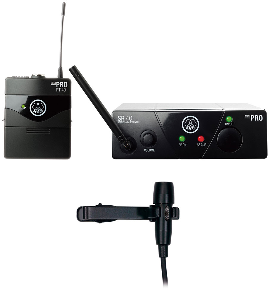 AKG WMS40 PRO MINI INSTRUMENTAL SET JP2 & CK99L セット ラベリアマイクワイアレスセット