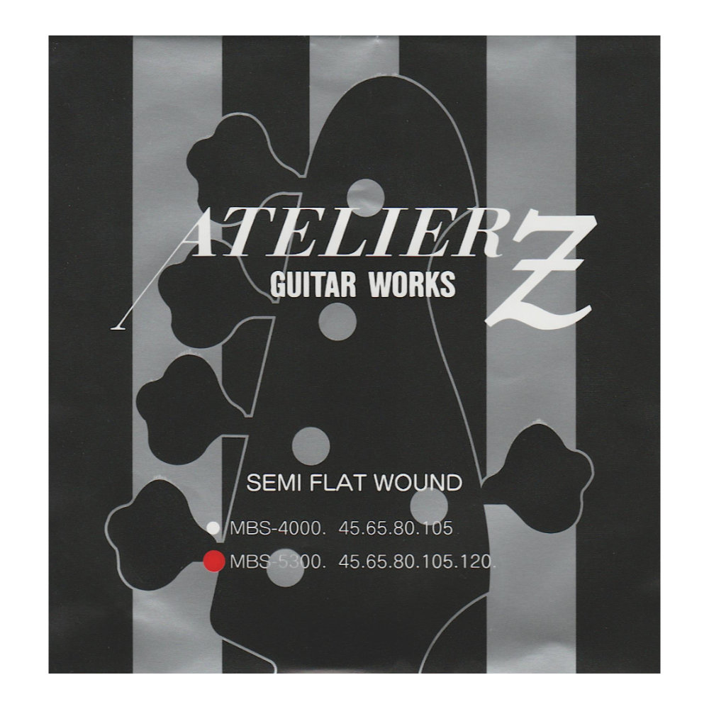 ATELIER Z MBS-5300TA SEMI FRAT BASS STRINGS 5弦エレキベース弦×2セット