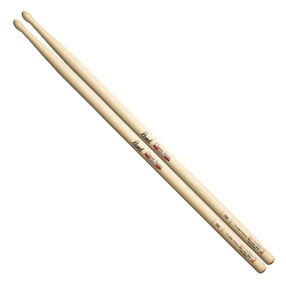 Pearl 7HC ヒッコリー ドラムスティック×3セット