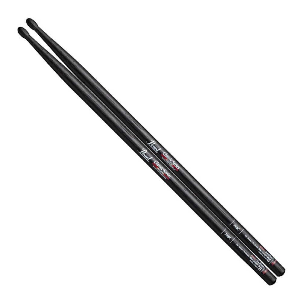 Pearl 7HBC ヒッコリー ドラムスティック×12セット