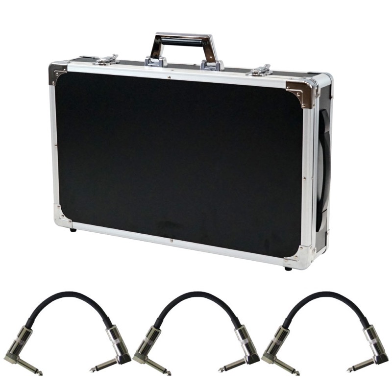 Dicon Audio EC5331BK エフェクターケース パッチケーブル3本付きセット