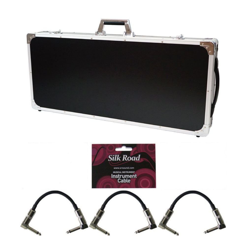 Dicon Audio EC7532BK エフェクターケース パッチケーブル3本付きセット