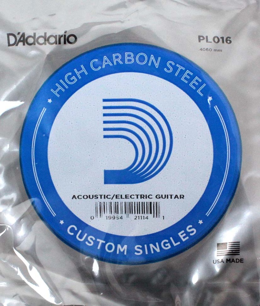 ダダリオ ギターバラ弦 D’Addario PL016弦×10本